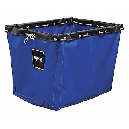 Royal Basket Trucks Replacement Liner, 10 Bu, Blue Vinyl G10-BBX-LNN