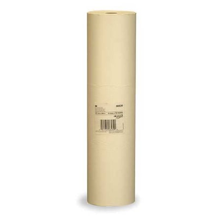 3M 18" x 750 ft. White Masking Paper Roll 06539