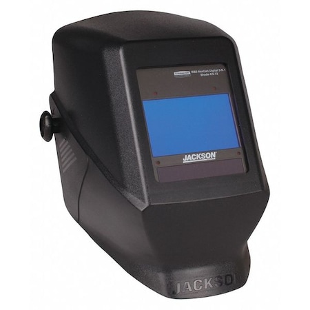 Jackson Safety HSL 100 Welding Helmet, 3in1 ADF DigAutoDark Black 46148