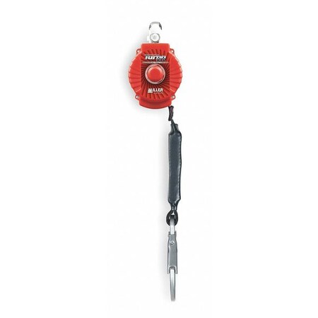 Miller Self-Retracting Lifeline, 6 ft., Red MFL-7/6FT