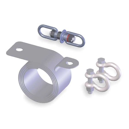 Miller SkyGrip Horizontal Lifeline Kit, 300 ft. Length, 310 lb Weight Capacity SGXK