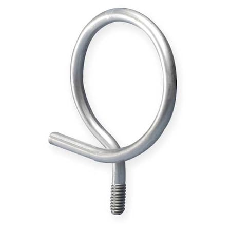 Nvent Caddy Bridle Ring, Conduit; Pipe Use, 1-1/4 in, Steel, Galvanized 2BRT20
