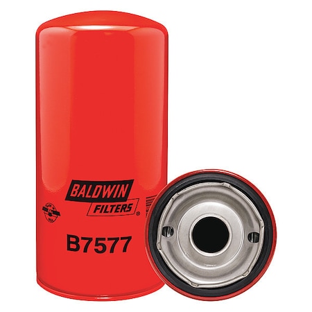 Baldwin Filters Oil Filter, Spin-On, By-Pass B7577