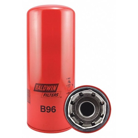 Baldwin Filters Oil Filter, Spin-On, Full-Flow B96