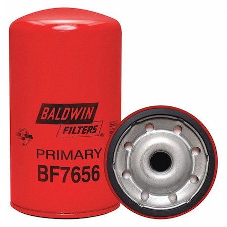 Baldwin Filters Fuel Filter, 7-19/32 x 4-1/4 x 7-19/32 In BF7656