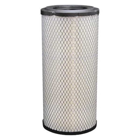 Baldwin Filters Air Filter, 14 1/32 in H, 6 1/2 in W, 14 1/32 in L, 6 1/2 in Outside Dia RS3544
