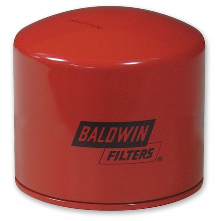 BALDWIN FILTERS Oil or Hydraulic Filter, 3 x 2-7/8 In B307