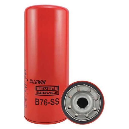 Baldwin Filters Oil Filter, Spin-On,  B76-SS