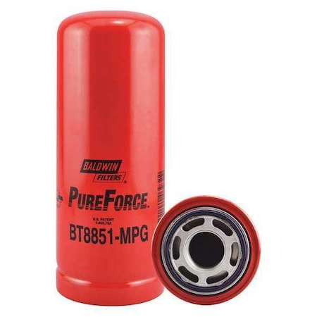 Baldwin Filters Hydraulic Filter, Spin-On, Hydraulic Fluid, 1 3/8 in-12 Thread Size, Cellulose BT8851-MPG