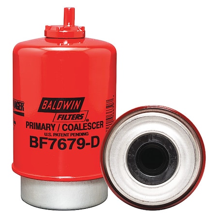 Baldwin Filters Fuel Filter, 5-31/32 x 3-9/32 x 5-31/32In BF7679-D