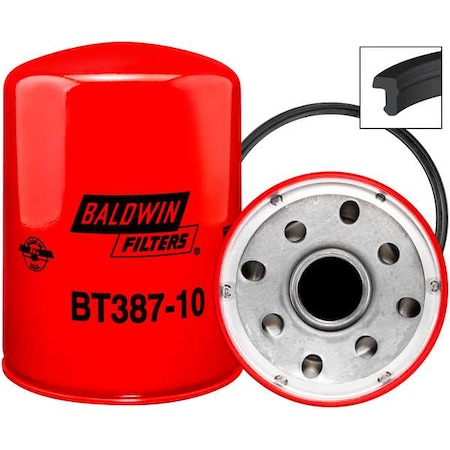 Baldwin Filters Hydraulic Filter, 5-1/32 x 7 In BT387-10