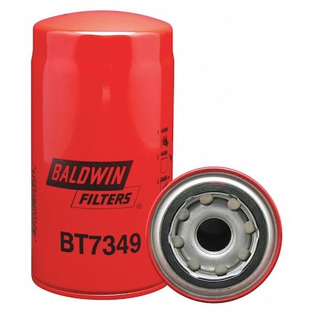 Baldwin Filters Oil Filter, Spin-On, 7 1/8 in x 3 11/16 in x 7 1/8 in BT7349
