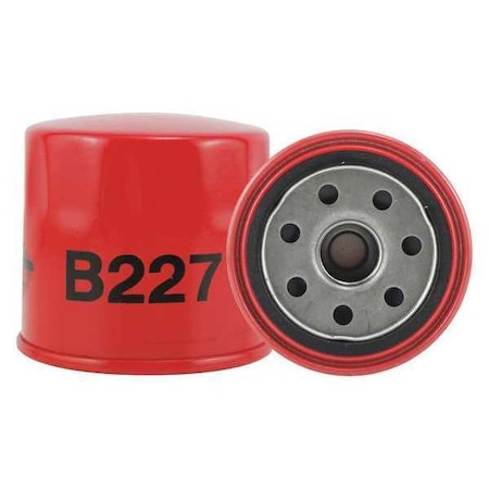 BALDWIN FILTERS Oil Filter, Spin-On, Full-Flow B227