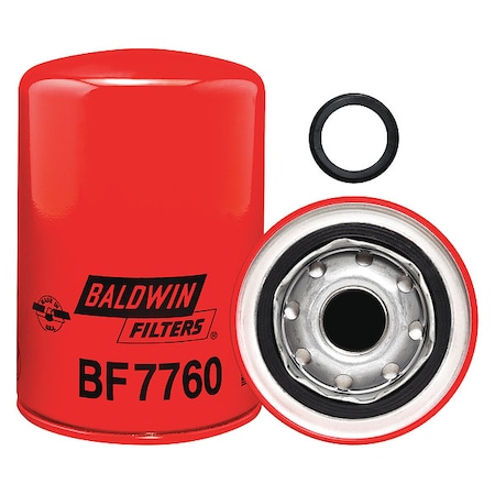 Baldwin Filters Fuel Filter, 5-11/16x3-11/16x5-11/16 In BF7760