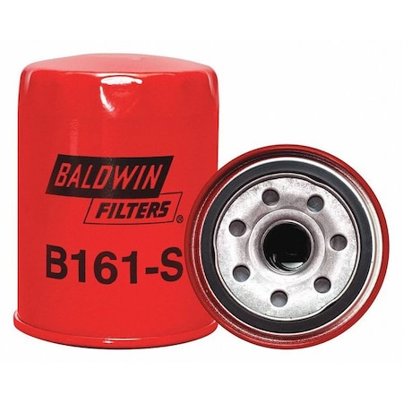 Baldwin Filters Oil Filter, M20-1.50 Thread Size, 4 1/16 in Overall Ht, 3 1/32 in Outside Dia, Oil B161-S