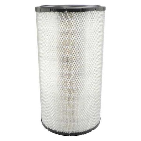 Baldwin Filters Automotive Air Filter, Round-Oval, Engine, Round, 10 31/32 in Outside Dia - Bottom RS3744