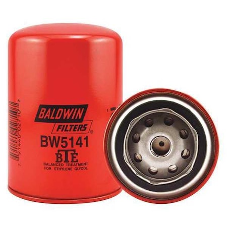 Baldwin Filters Coolant Filter, 3-11/16 x 5-13/32 In BW5141