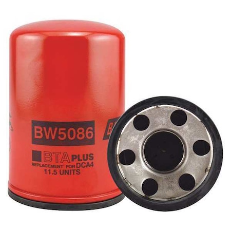 Baldwin Filters Coolant Filter, 3-3/4 x 5-13/32 In BW5086