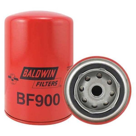 BALDWIN FILTERS Fuel Filter, 5-3/8 x 3-11/16 x 5-3/8 In BF900