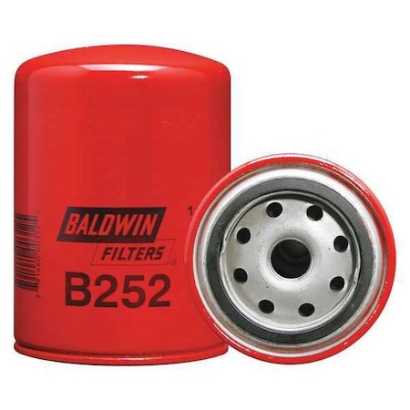 BALDWIN FILTERS Transmission Filter, 3-11/16 x 5-15/32 In B252