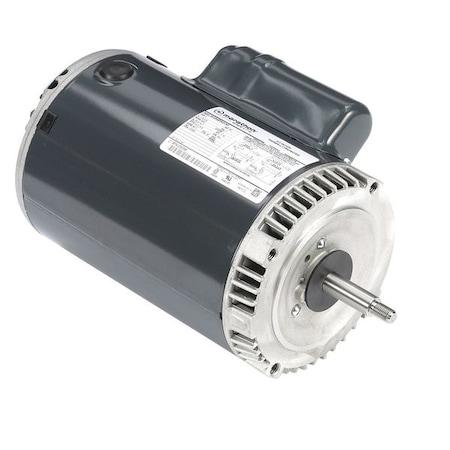 Leeson Motor, Cap St, 3 HP, 3450,115/230V, 56J, ODP 5KCR48TN2174T