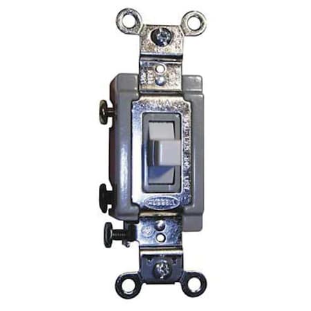 Hubbell Wiring Device-Kellems Wall Swtch, 1-Pole, 120/277V, 20A, Wht, Toggl HBL1385W