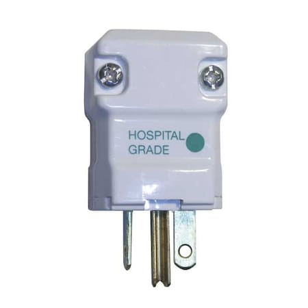 Hubbell Wiring Device-Kellems Straight Blade Plug, 6-20P, 20 A, 250V, 2 Pole, Screw Terminals, Grounded HBL8464V