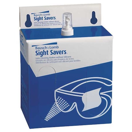 Bausch + Lomb Lens Cleaning Station, Anti-Fog, Anti-Static, Non-Silicone, 1,520 Tissues 8565GM