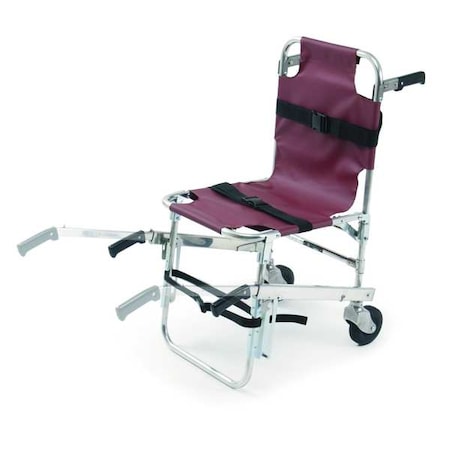 Ferno Stair Chair, 350 lb. Cap., Burgundy 40