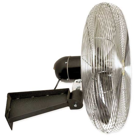 Airmaster Fan Standard Duty Hazardous Location Industrial Fan, Wall Mount, 30 in Blade Dia, 115/230V 20371