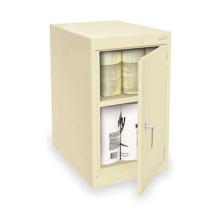 Sandusky Lee 20/22 ga Steel Storage Cabinet, 18 in W, 30 in H, Stationary EA11182430-07