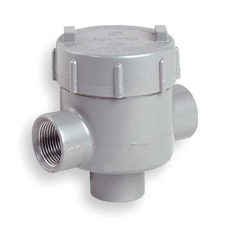 Hubbell Killark Conduit Outlet Body, Iron, CAT GESCAT-4M