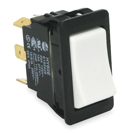 Power First Rocker Switch, SPDT, 3 Connections 2LNE1 | Zoro