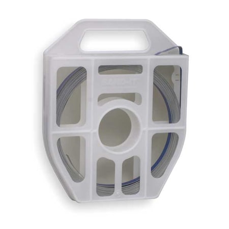 Band-It Blue Stainless Steel Band, 50 ft. L GRC144-P500
