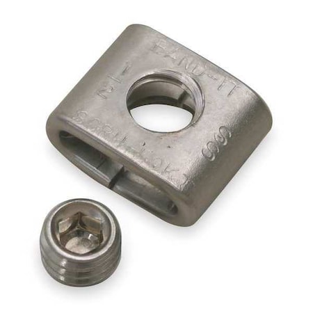 Band-It Strapping Buckle, 1/2 In., PK10 GRC724