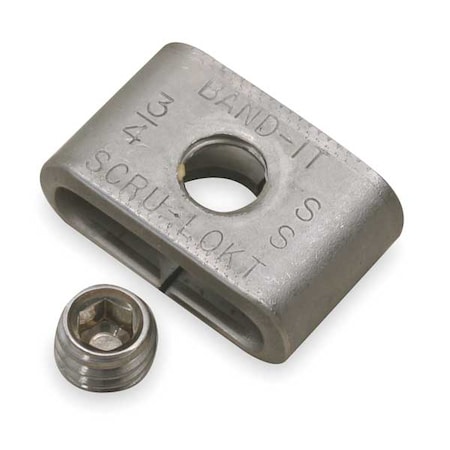 Band-It Strapping Buckle, 3/4 In., PK10 GRC726
