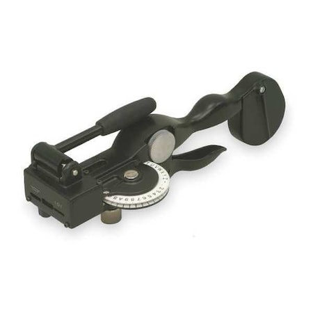 Band-It EmbossingLabelMaker, 0-9/A-Z, Black GRD400