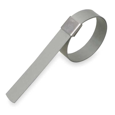 Band-It Band Clamp, Galv.CS, Min.Dia. 3/4 In., PK10 GRP089