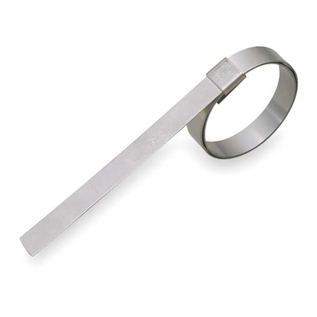 Band-It Band Clamp, Galv. CS, Min.Dia.9/16In., PK10 GRP311