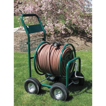 Liberty Garden Portable Hose Cart, Steel, 17 In. Dia. 2LRK8