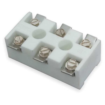 Tempco Ceramic Terminal Block, 1-1/4x2-7/16 in. EHD-108-121