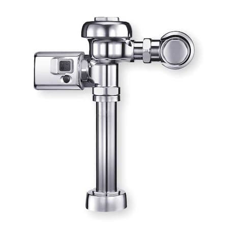Sloan Toilet Automatic Flush Valve, 3.5 gpf gpf, Polished Chrome, 1 in, 1 1/2 in Spud Coupling Sloan 110 DFB SMO