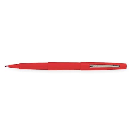 Paper Mate Porous Point Felt Tip Pen, Medium Red PK12 8420152