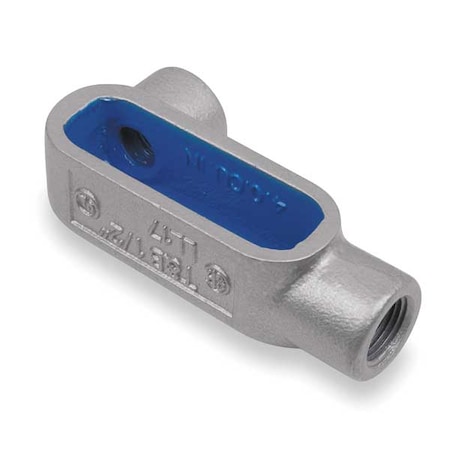 Abb Conduit Outlet Body, Iron, LL, 1-1/2 In. LL57