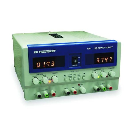 B&K Precision Triple Output DC Supply, 0-35 V DC, 5 V DC 1761