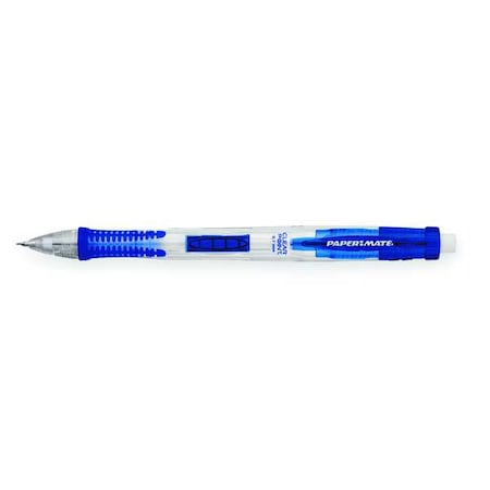Paper Mate Mechanical Pencil, 0.7mm, Blue, PK12 56043