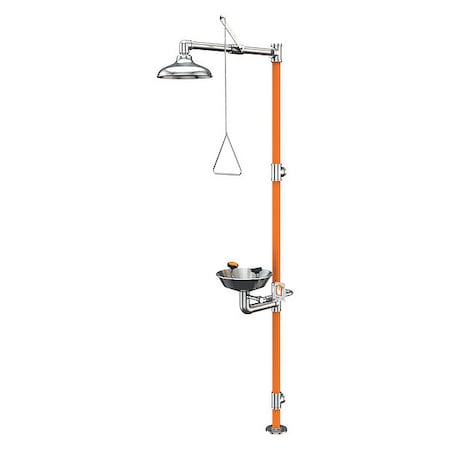 Guardian Equipment Drench Shower With Face/Eyewash, 16 In. W G1996