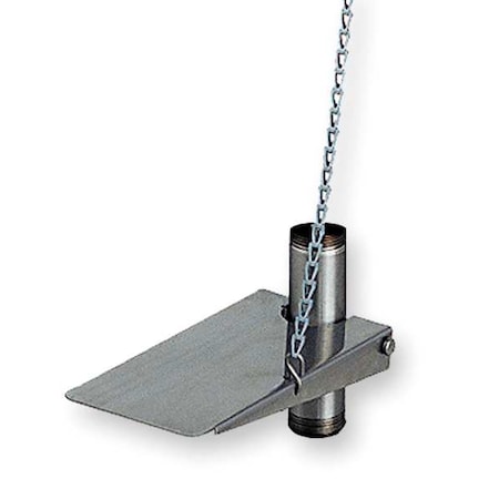 Guardian Equipment Foot Control Treadle Kit, Stainless Steel, Gray, For Use With, Eyewash AP050-010