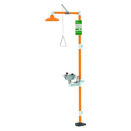 Guardian Equipment Drench Shower With Eyewash, 16 In. W G1902