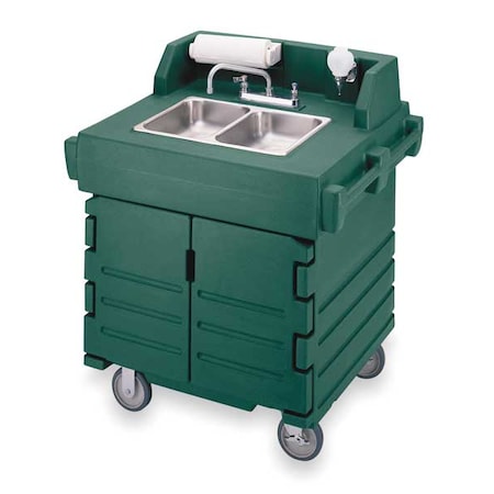 Cambro Portable Hand Sink 14 in x 10 in, 2, Polyethylene EAKSC402192